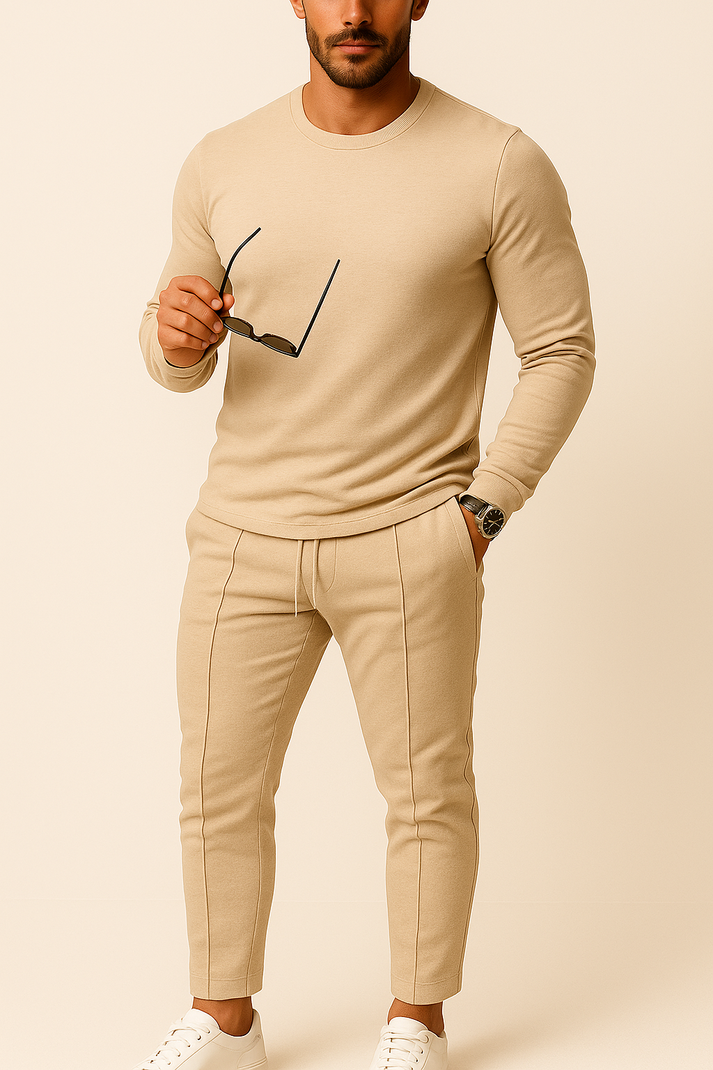 Men's Fitted Tracksuit | Long Sleeve, Two Piece