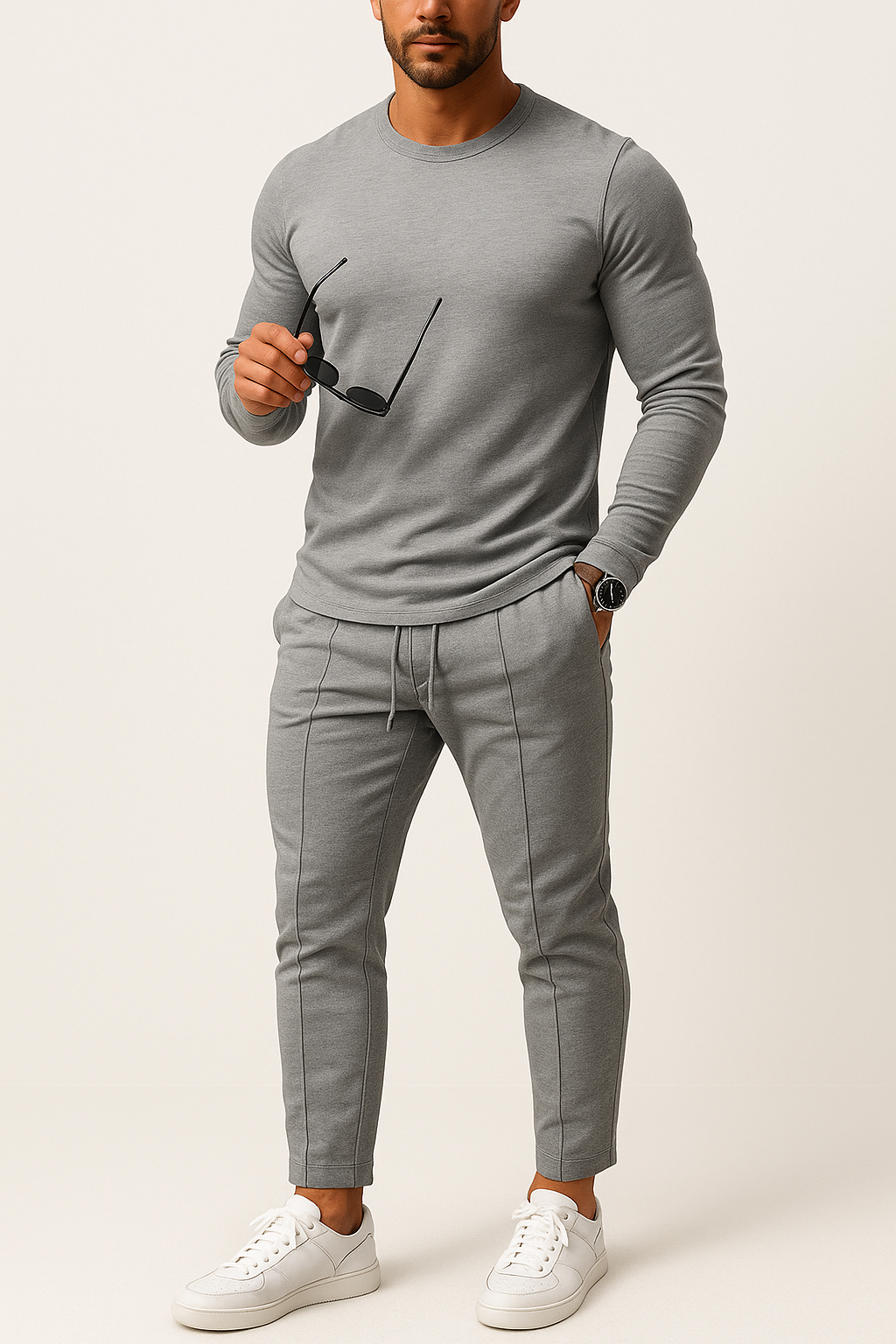 Men's Fitted Tracksuit | Long Sleeve, Two Piece